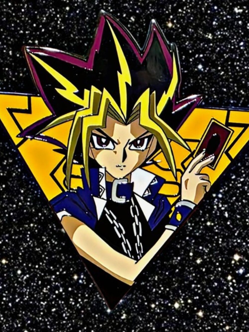 Yami Yugi Millennium Puzzle Enamel Pin YuGiOh Duel Monsters Collectible